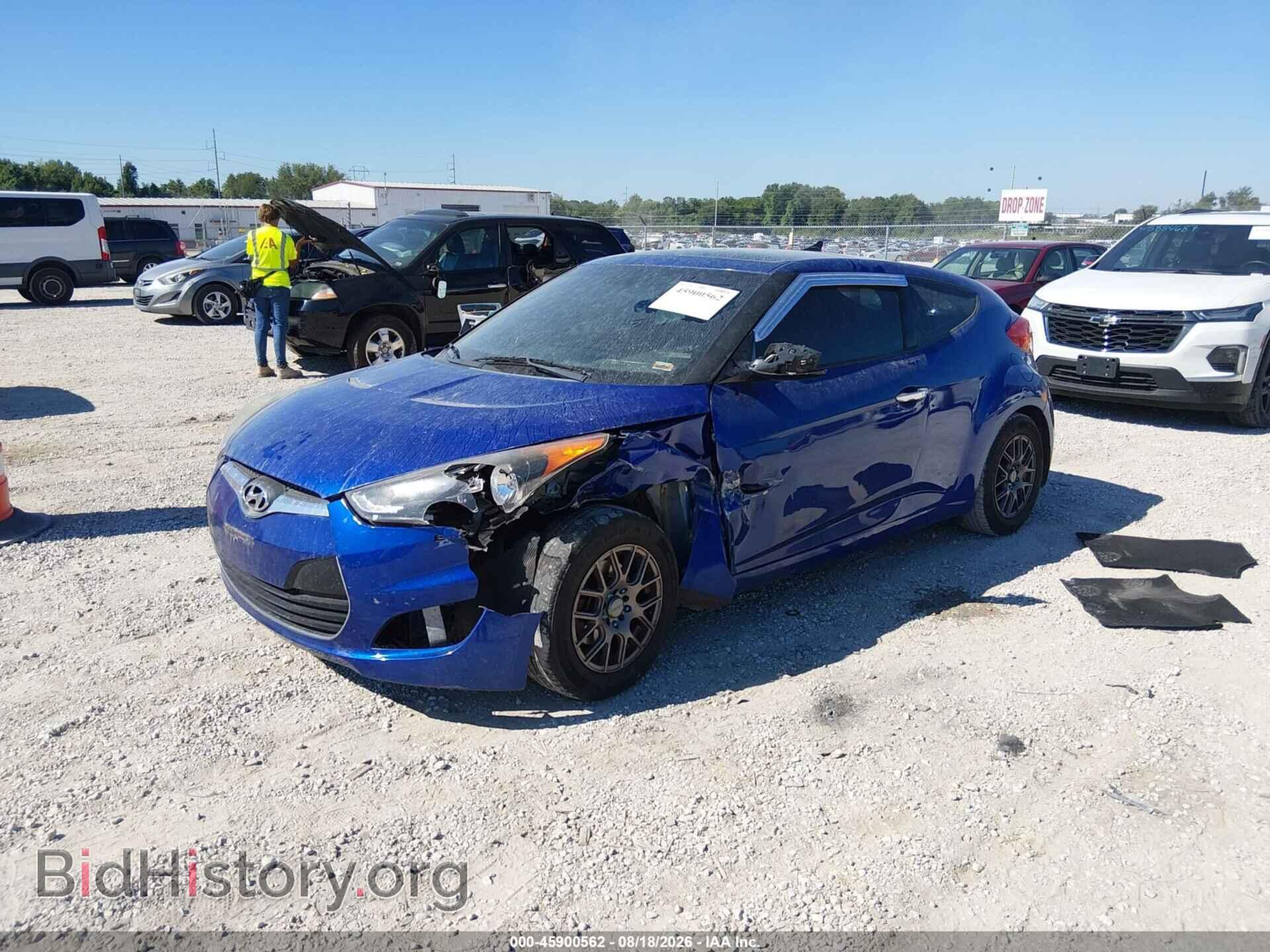 2013 HYUNDAI VELOSTER - VIN: KMHTC6AD9DU175687 - Фото 2