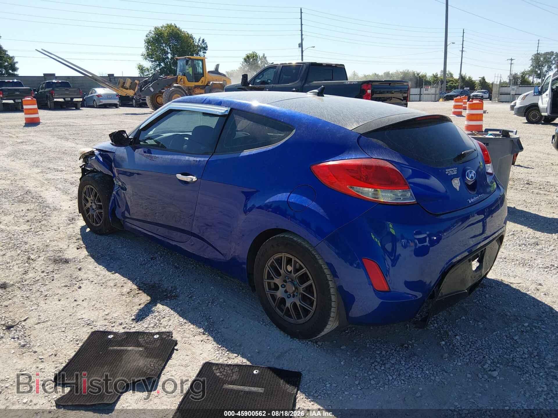 2013 HYUNDAI VELOSTER - VIN: KMHTC6AD9DU175687 - Фото 3
