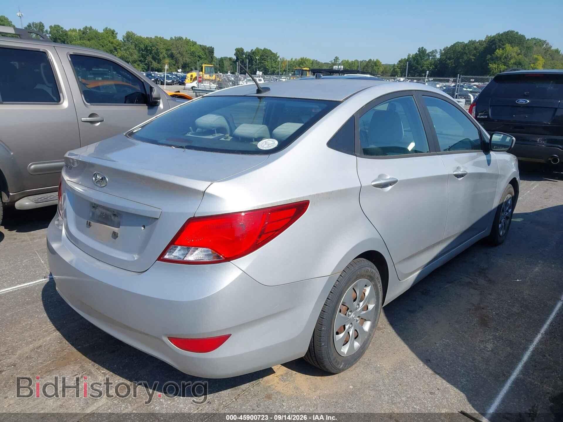 2017 HYUNDAI ACCENT - VIN: KMHCT4AE5HU335048 - Фото 4