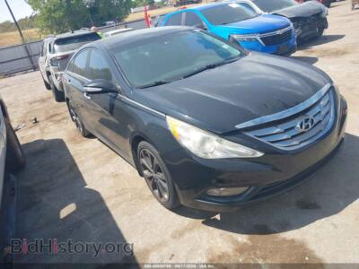 2013 Hyundai SONATA Limited 2.0T, black — VIN 5NPEC4AB2DH585421, IAAI