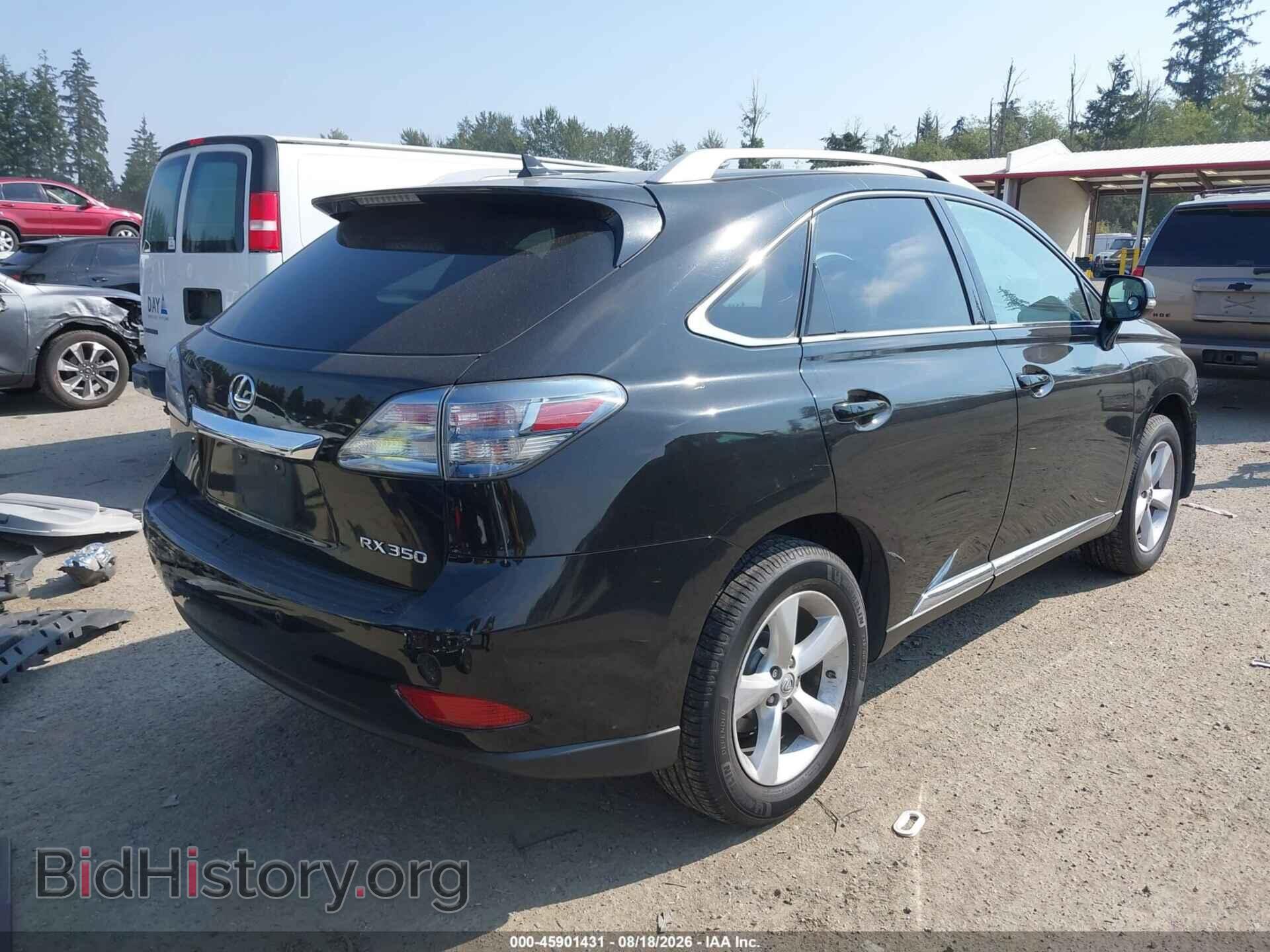 2012 LEXUS RX 350 - VIN: 2T2BK1BA1CC137985 - Photo 4