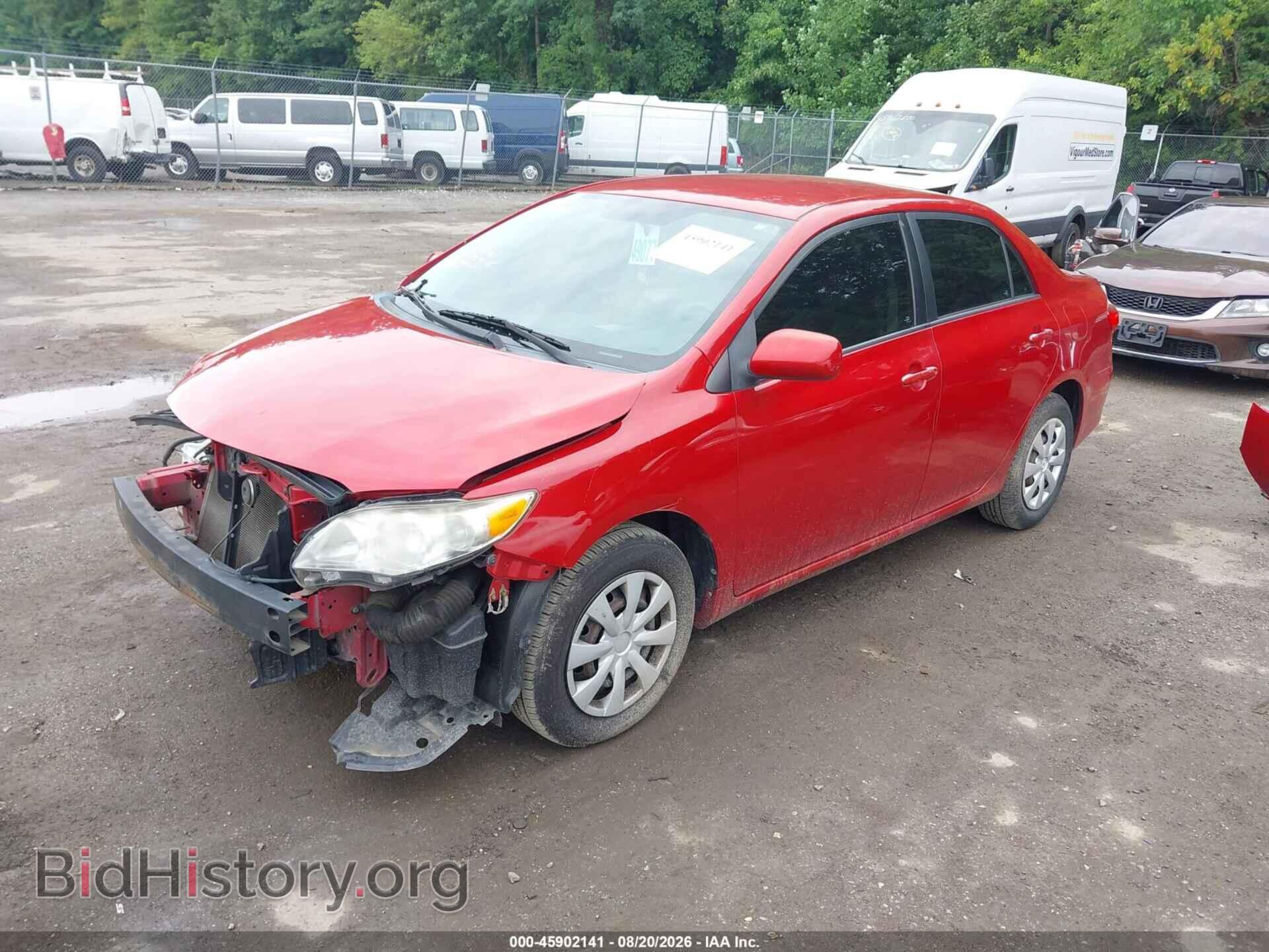 2011 TOYOTA COROLLA - VIN: 2T1BU4EE1BC710185 - Фото 2