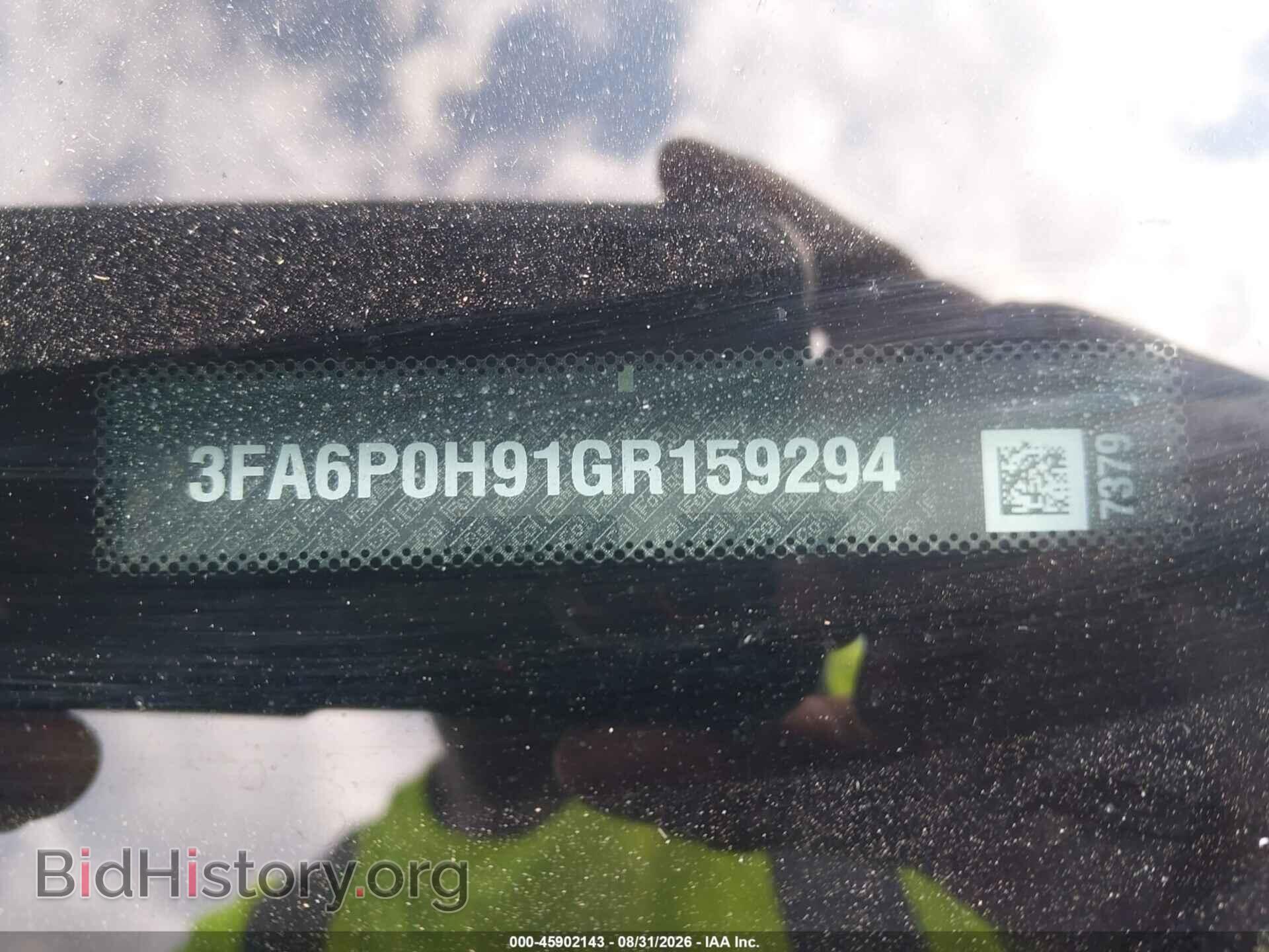 2016 FORD FUSION - VIN: 3FA6P0H91GR159294 - Фото 9