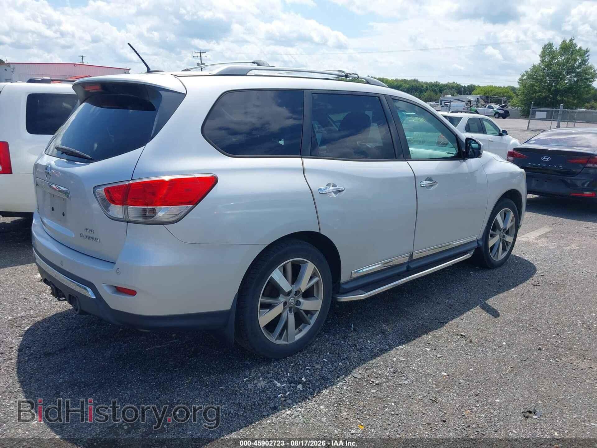 2014 NISSAN PATHFINDER - VIN: 5N1AR2MM3EC607823 - Фото 4