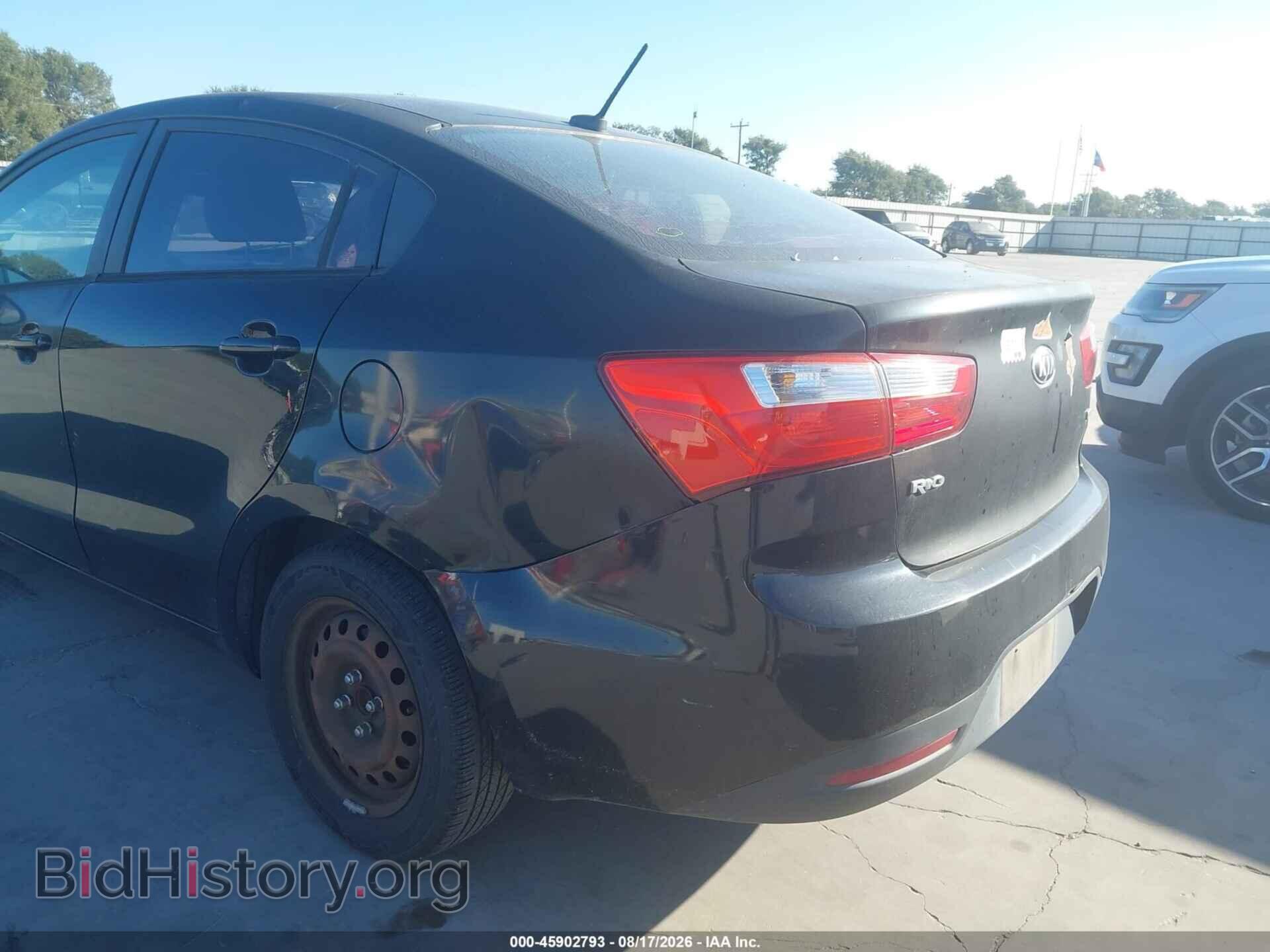 2014 KIA RIO - VIN: KNADM4A34E6374912 - Фото 6