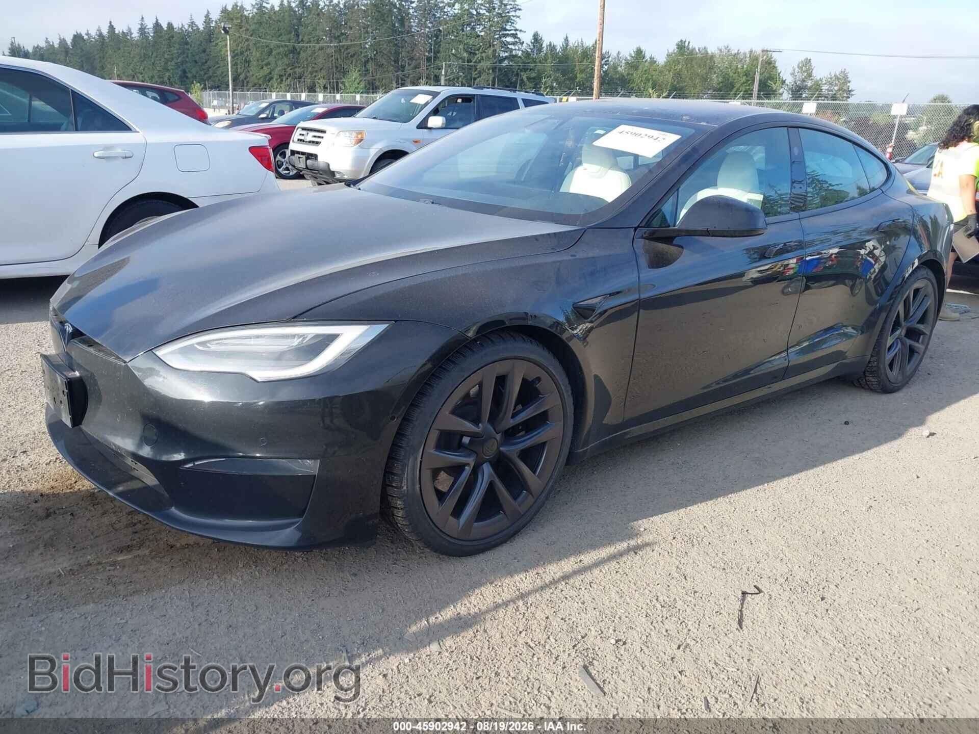2021 TESLA MODEL S - VIN: 5YJSA1E57MF428445 - Photo 2