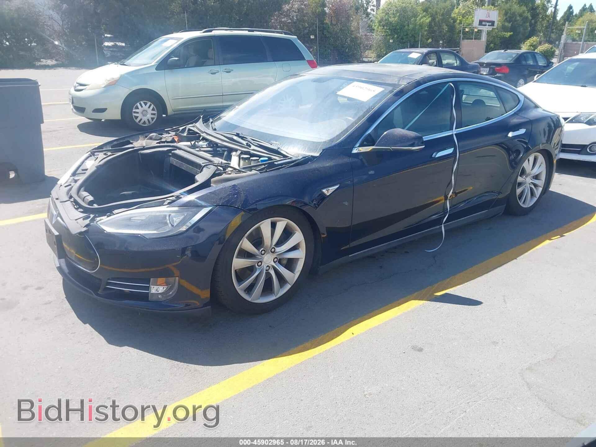 2013 TESLA MODEL S - VIN: 5YJSA1CN4DFP20590 - Фото 2