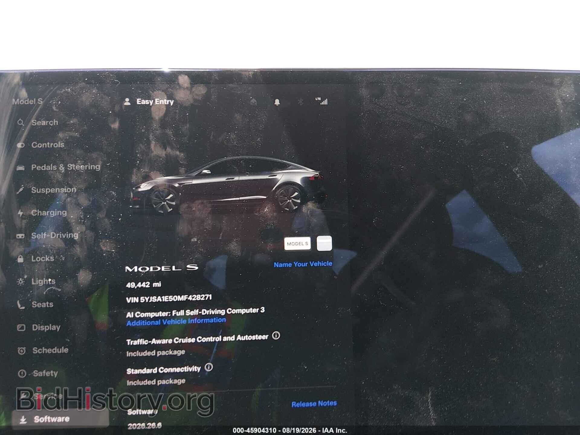 2021 TESLA MODEL S - VIN: 5YJSA1E50MF428271 - Photo 7