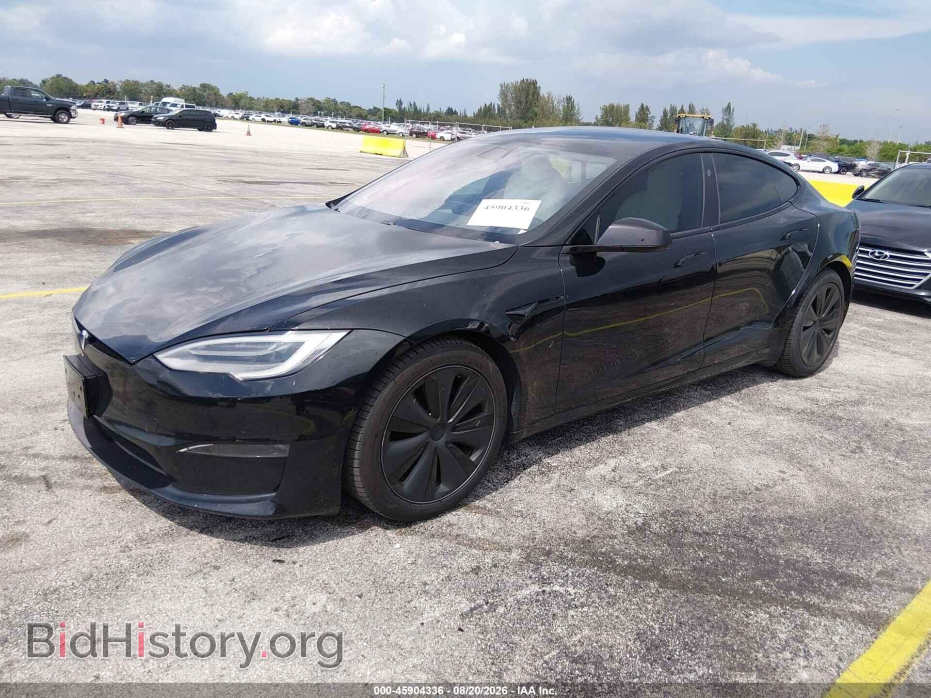 2021 TESLA MODEL S - VIN: 5YJSA1E58MF428454 - Фото 2