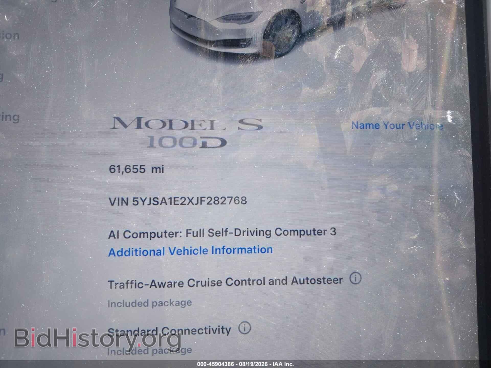 2018 TESLA MODEL S - VIN: 5YJSA1E2XJF282768 - Photo 7