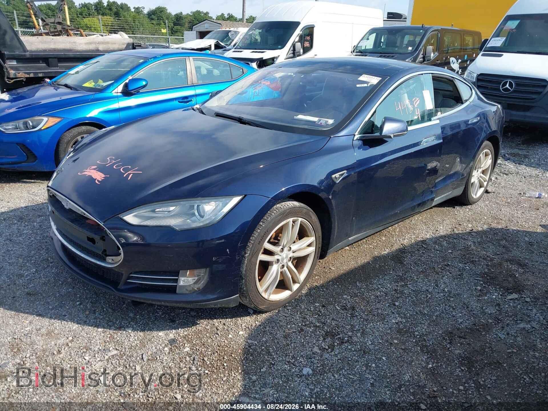 2014 TESLA MODEL S - VIN: 5YJSA1H18EFP33320 - Photo 2