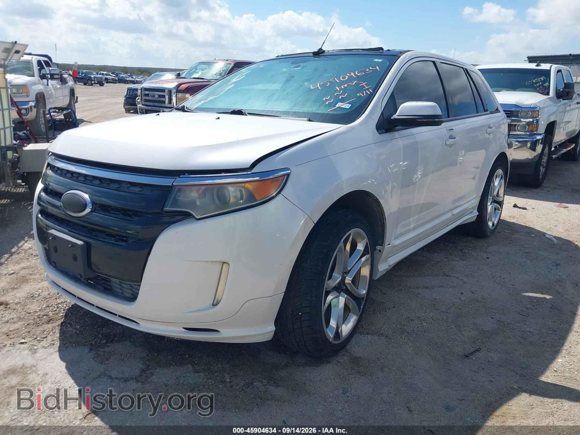 2013 FORD EDGE - VIN: 2FMDK3AK7DBA58474 - Photo 2