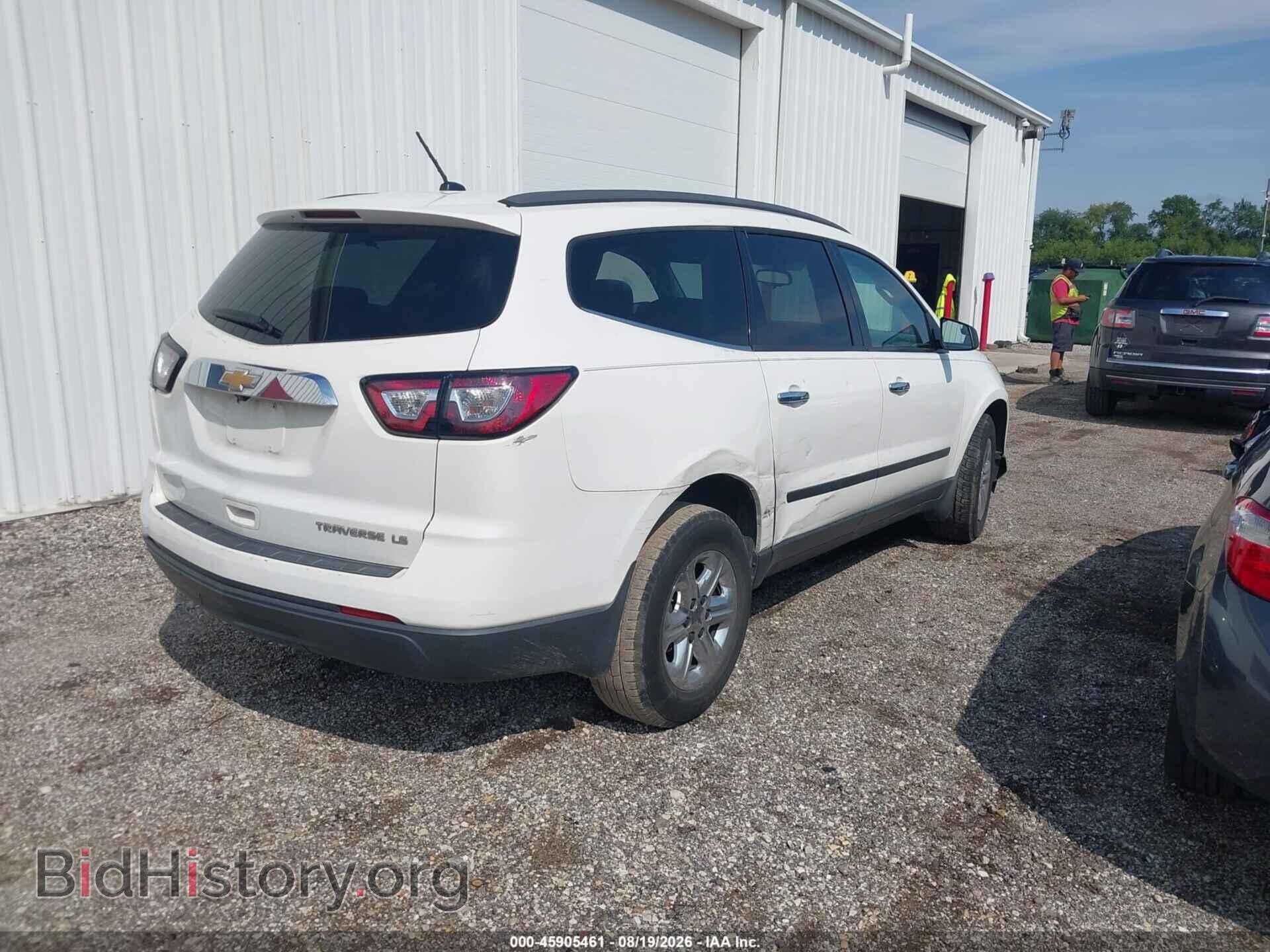 2014 CHEVROLET TRAVERSE - VIN: 1GNKRFED4EJ124519 - Фото 4