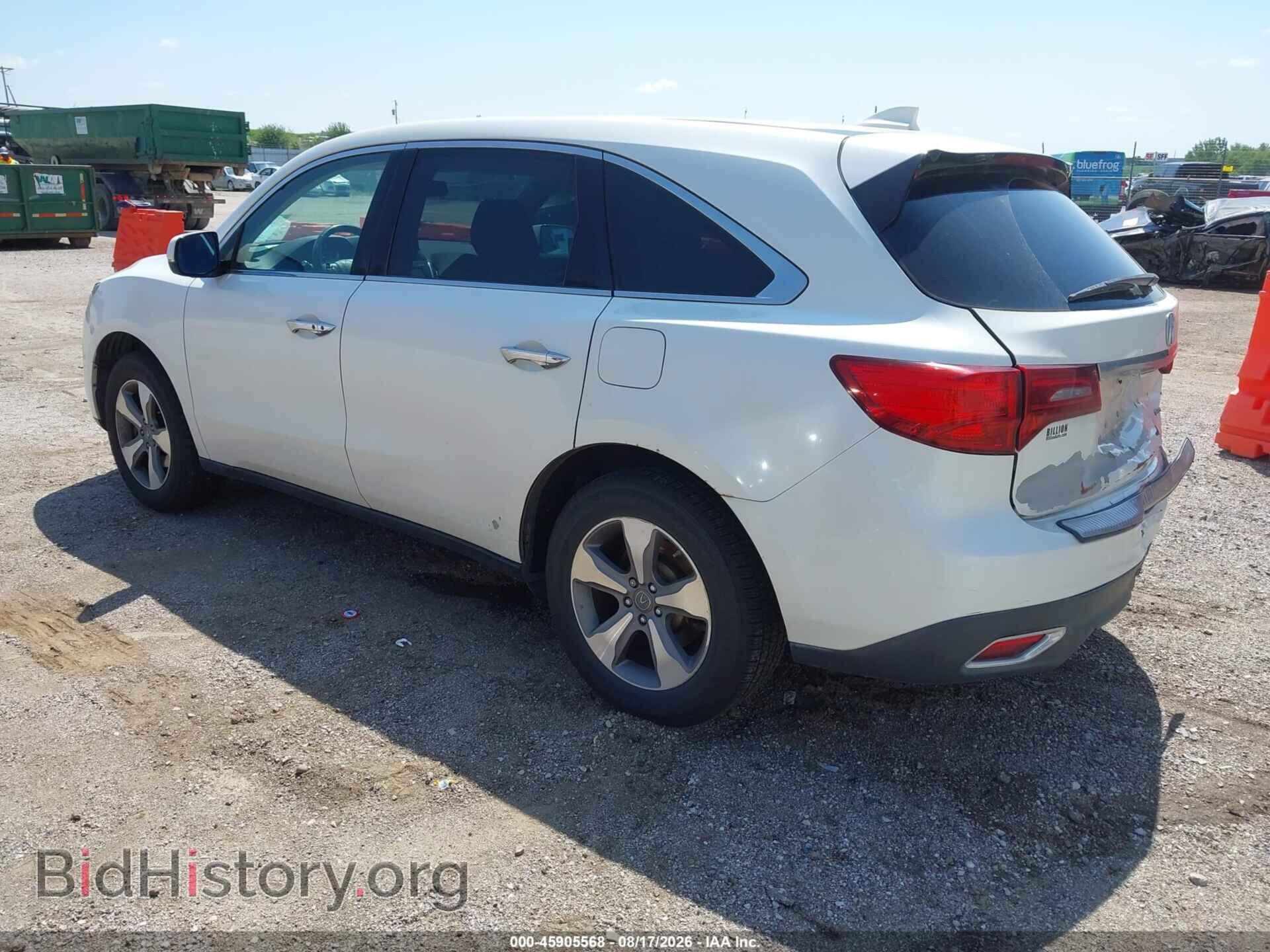 2015 ACURA MDX - VIN: 5FRYD4H29FB030773 - Photo 3