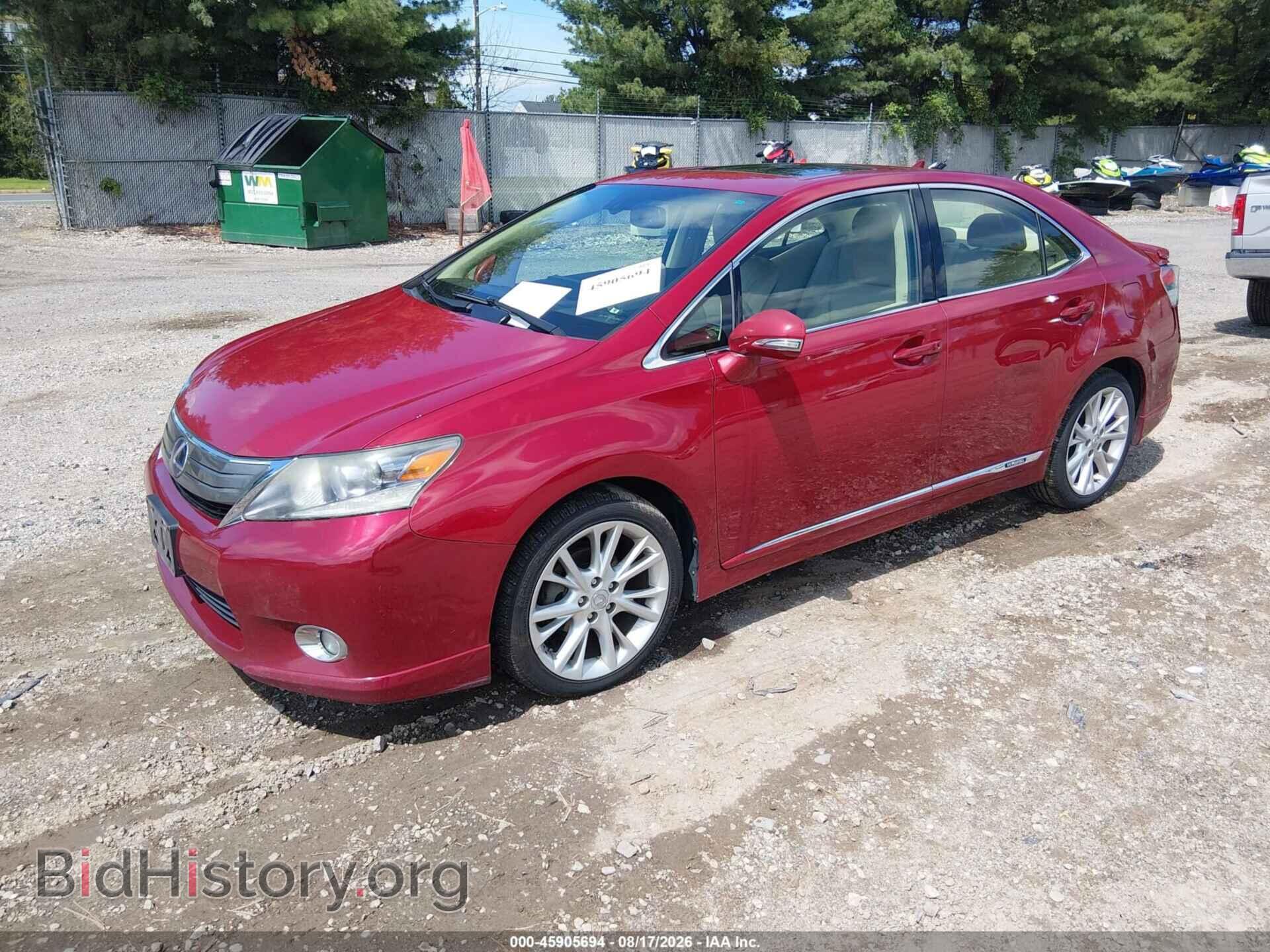 2010 LEXUS HS 250H - VIN: JTHBB1BA2A2017420 - Фото 2