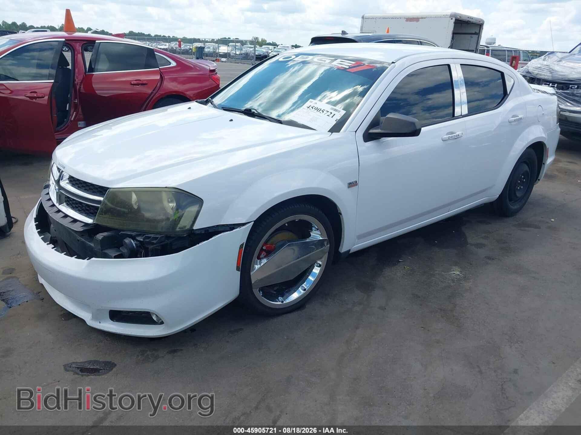 2014 DODGE AVENGER - VIN: 1C3CDZAB4EN129413 - Фото 2