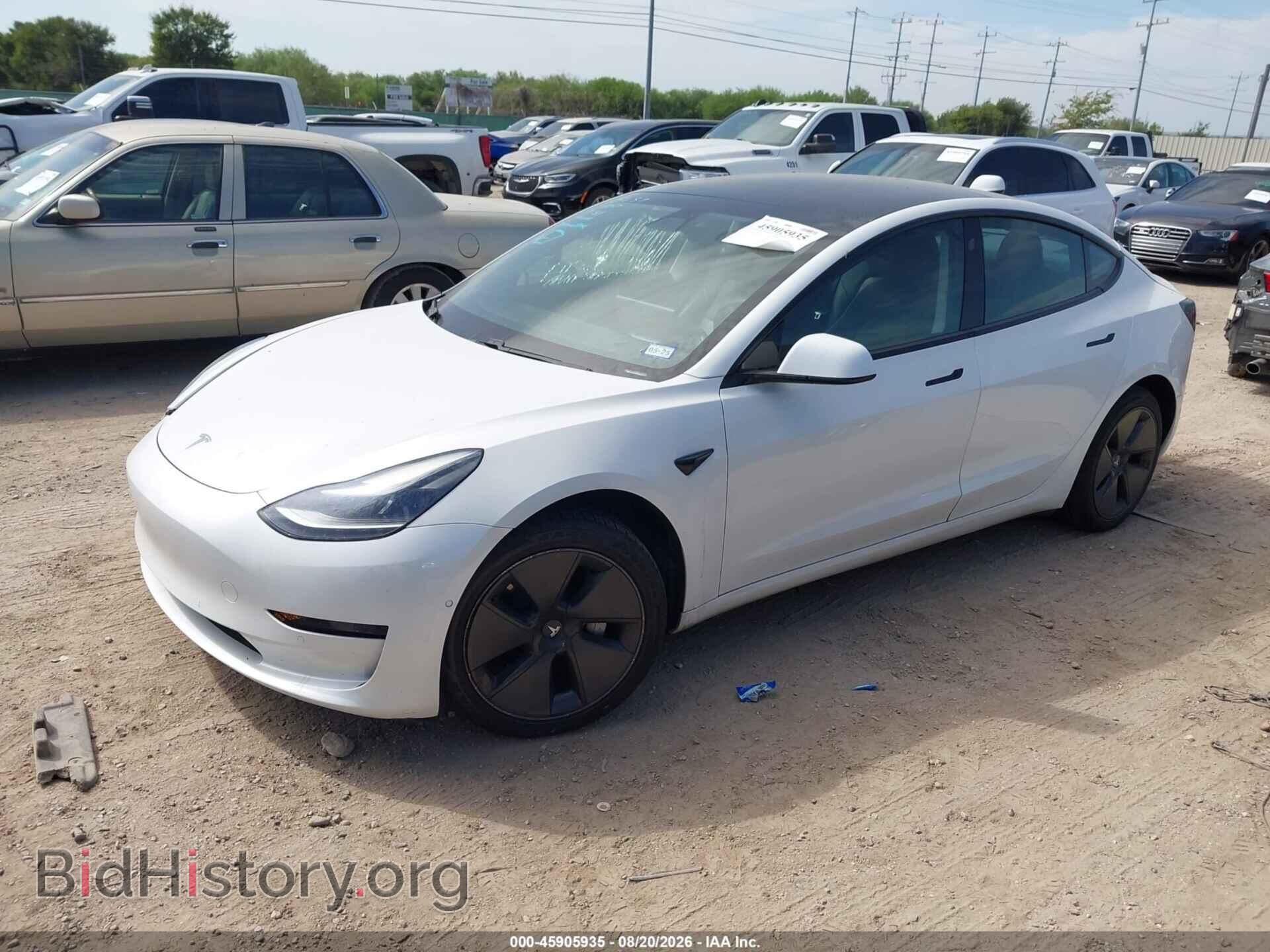 2021 TESLA MODEL 3 - VIN: 5YJ3E1EA1MF866626 - Photo 2
