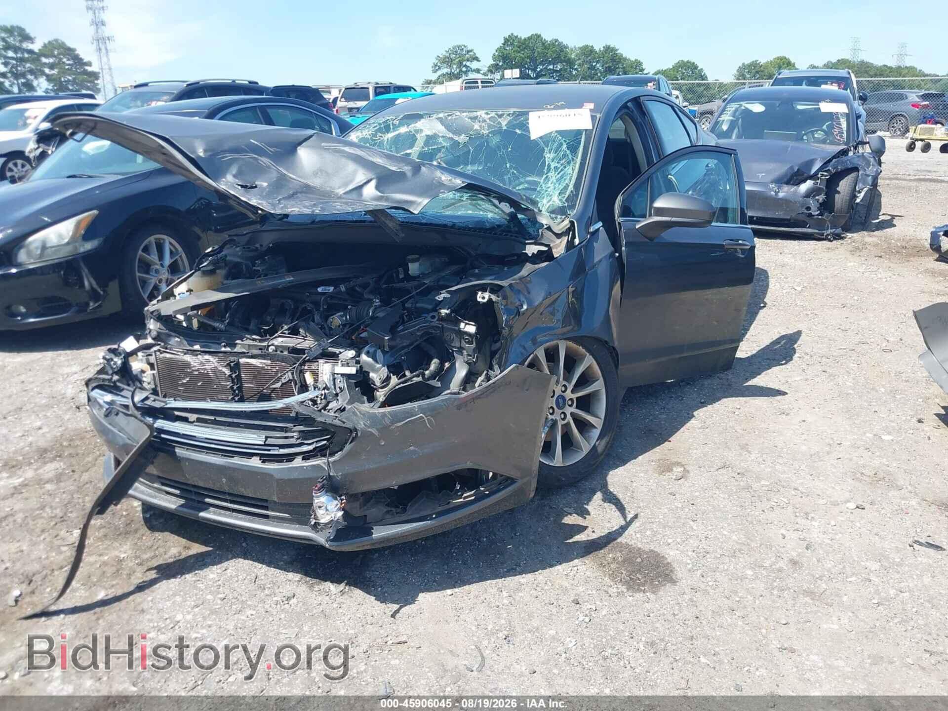 2017 FORD FUSION - VIN: 3FA6P0H74HR193293 - Фото 2