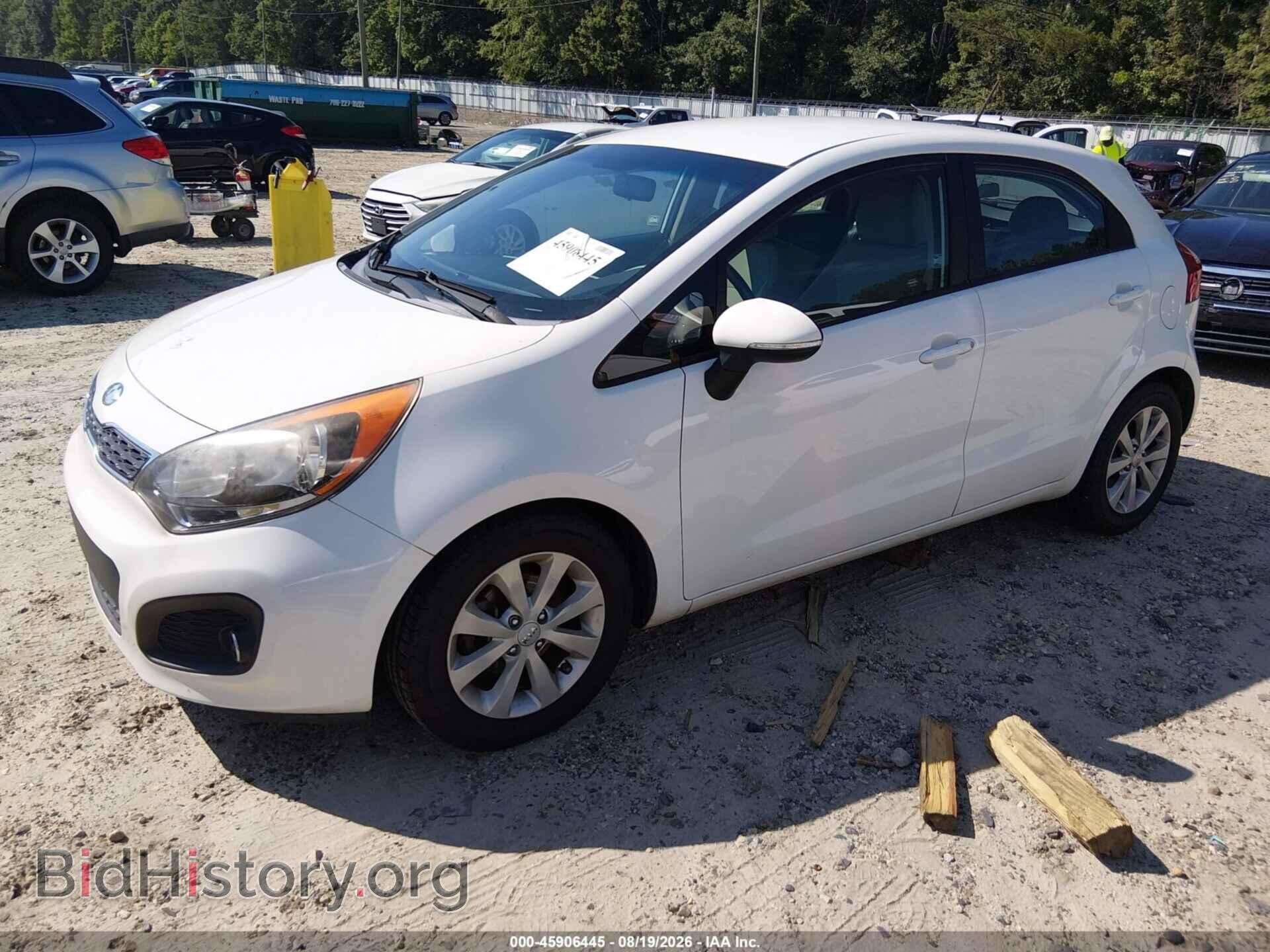2014 KIA RIO - VIN: KNADN5A37E6355404 - Фото 2