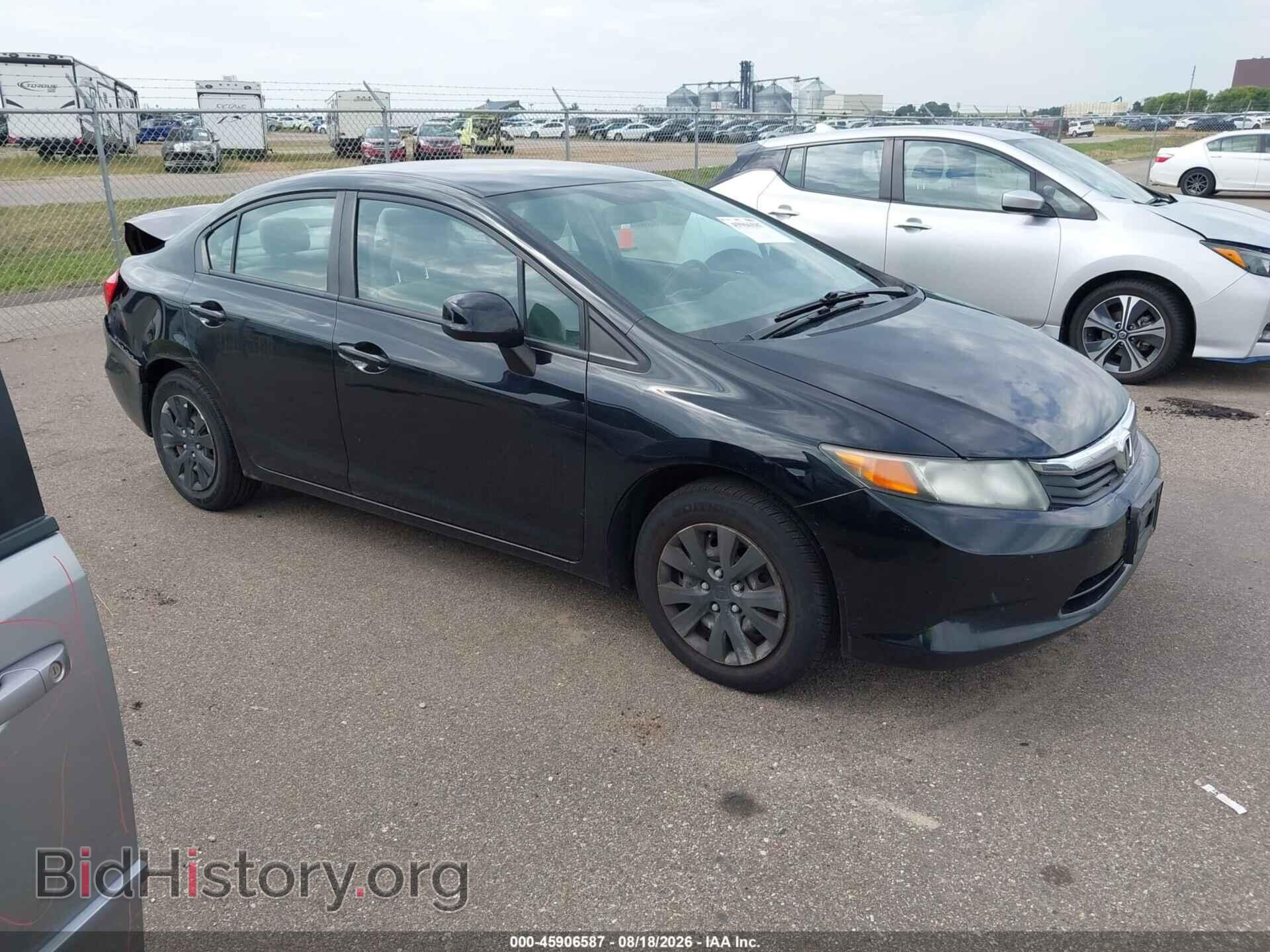 Photo 19XFB2F59CE101245 - HONDA CIVIC 2012
