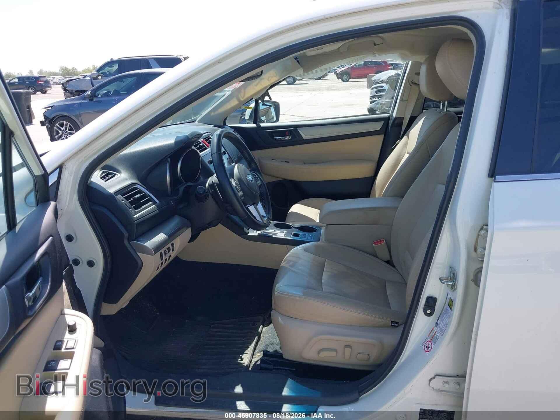 2016 SUBARU OUTBACK - VIN: 4S4BSBDCXG3323091 - Photo 5