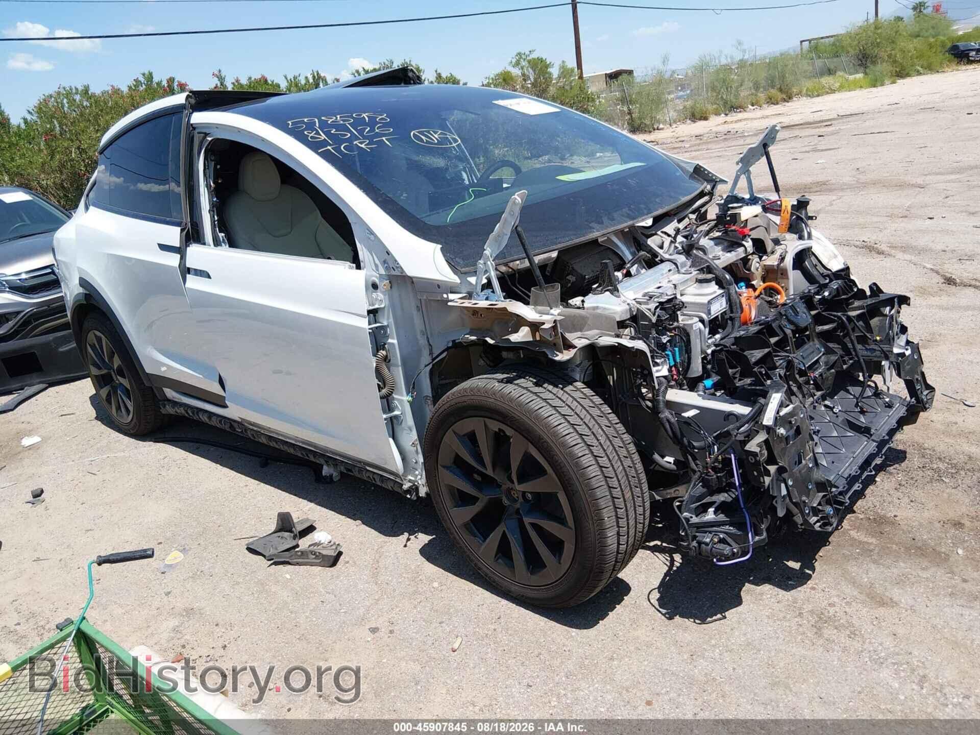 Photo 7SAXCDE57PF401481 - TESLA MODEL X 2023