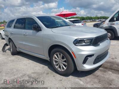 2025 Dodge DURANGO GT RWD, silver — VIN 1C4RDHDG5SC552399, IAAI