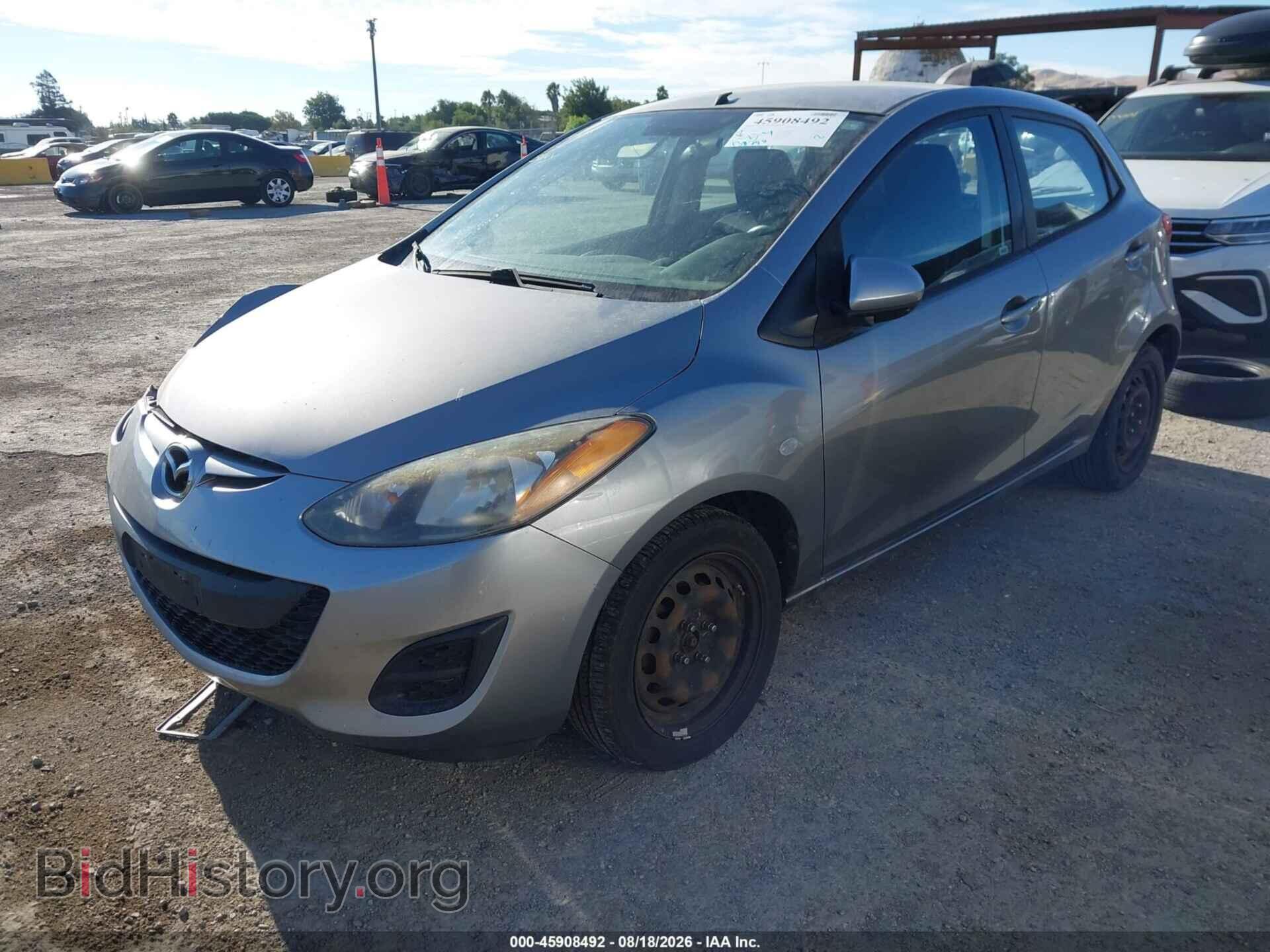 2013 MAZDA MAZDA2 - VIN: JM1DE1KZXD0163393 - Фото 2