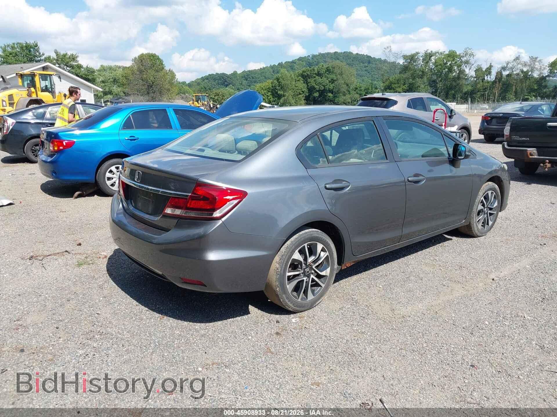 2013 HONDA CIVIC - VIN: 19XFB2F86DE037287 - Фото 4