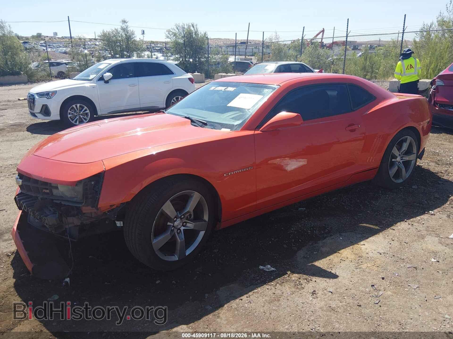 2012 CHEVROLET CAMARO - VIN: 2G1FB1E30C9173873 - Фото 2