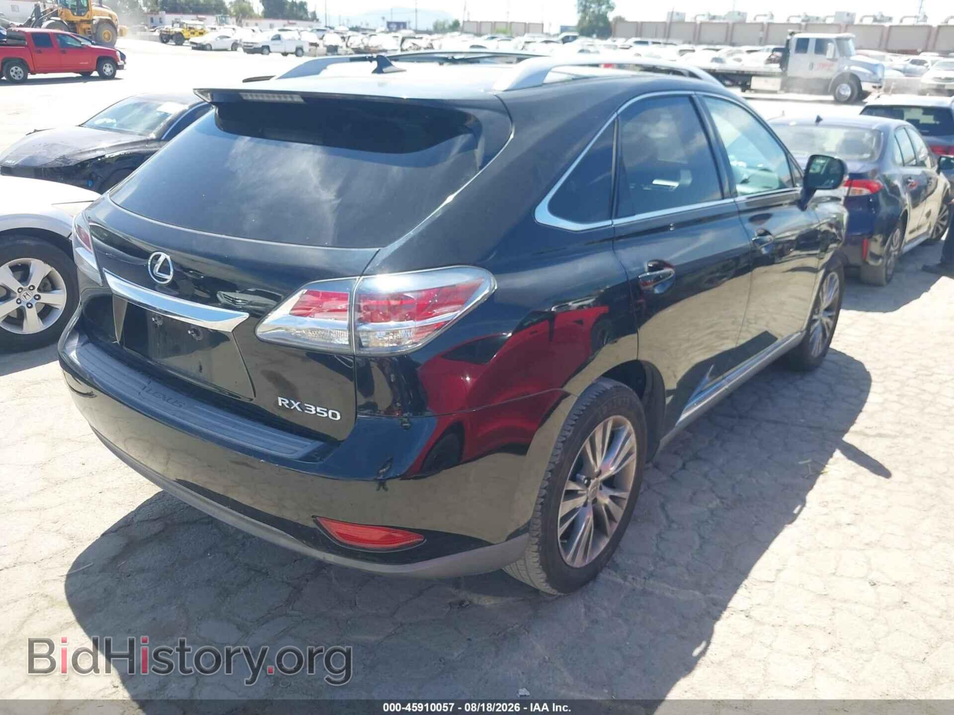 2013 LEXUS RX 350 - VIN: 2T2ZK1BA6DC090467 - Photo 4