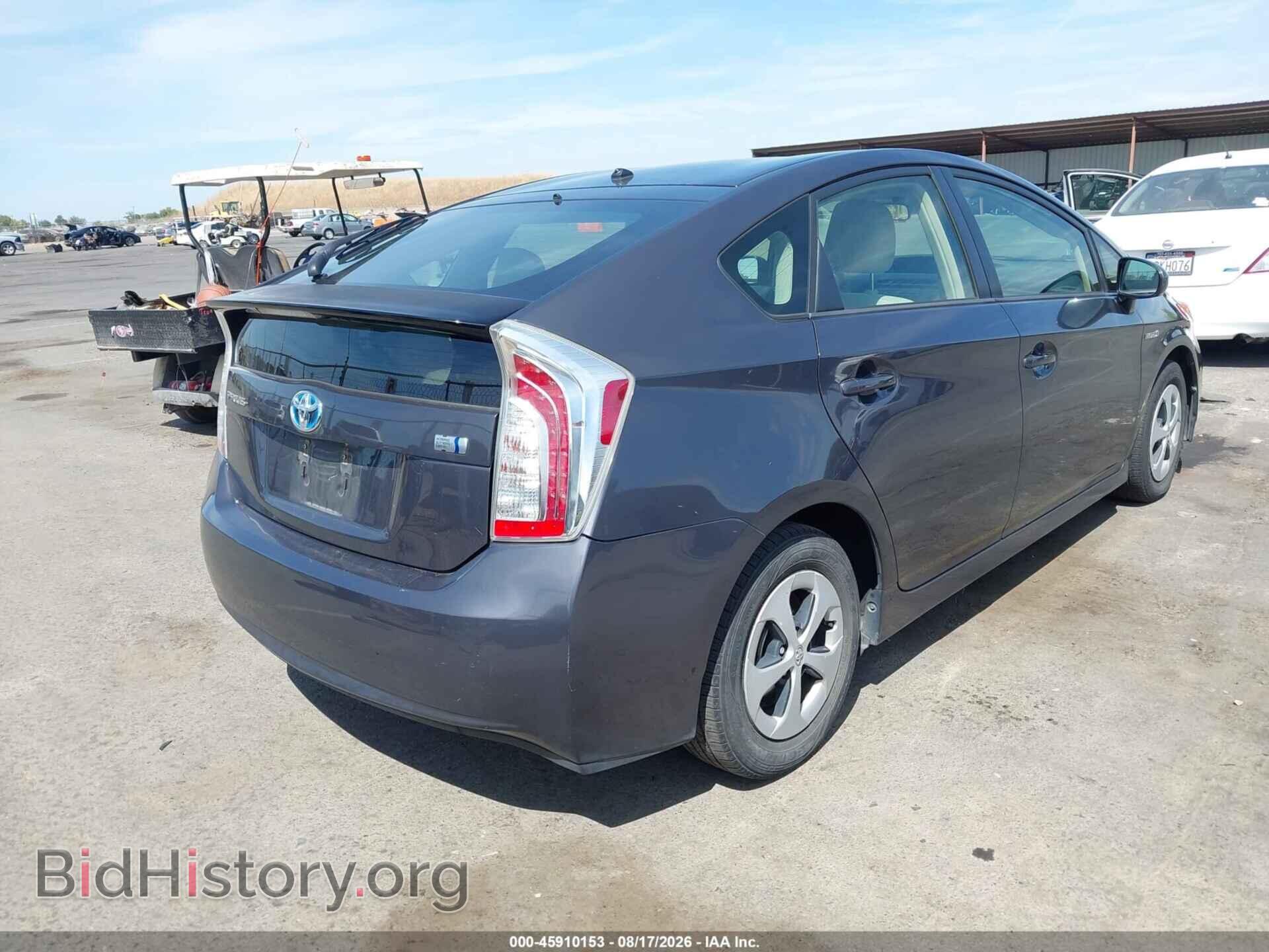 2014 TOYOTA PRIUS - VIN: JTDKN3DU4E1749992 - Photo 4