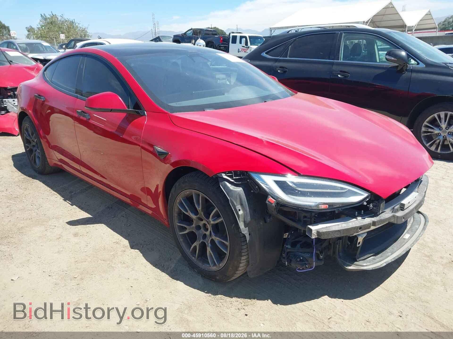 Photo 5YJSA1E56MF437749 - TESLA MODEL S 2021