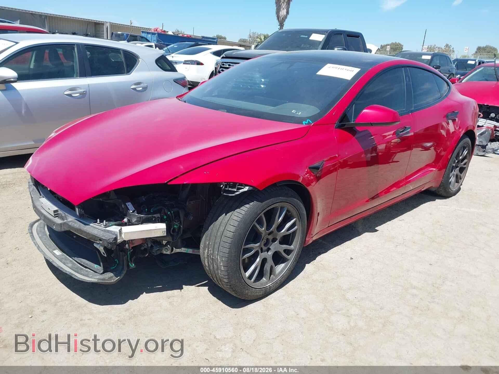 2021 TESLA MODEL S - VIN: 5YJSA1E56MF437749 - Photo 2