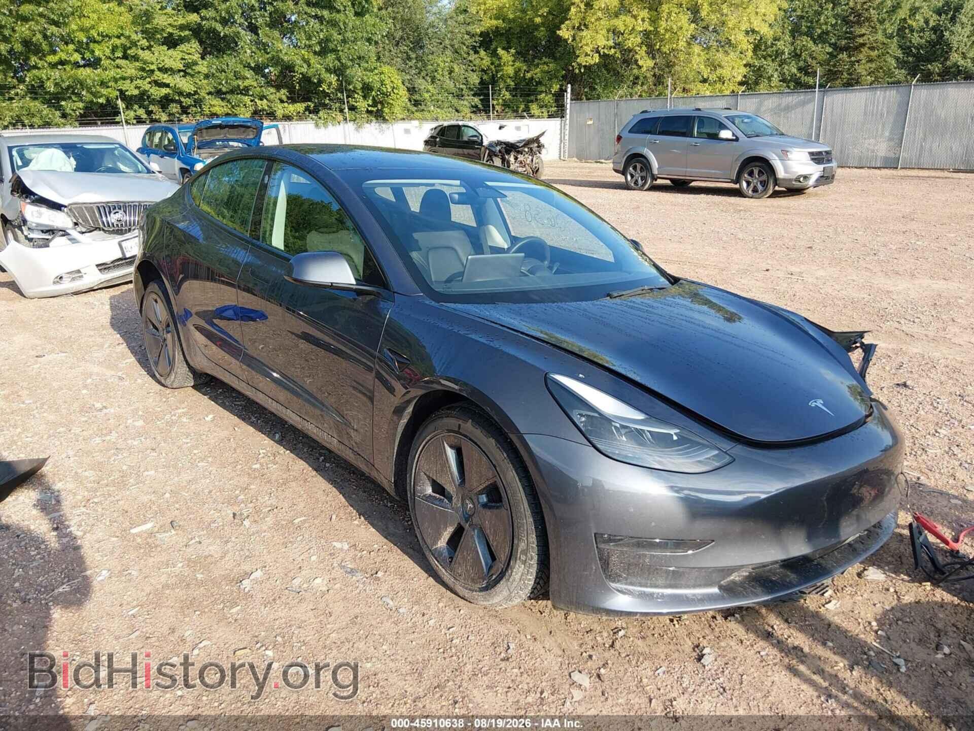 Фотография 5YJ3E1EA5PF404736 - TESLA MODEL 3 2023