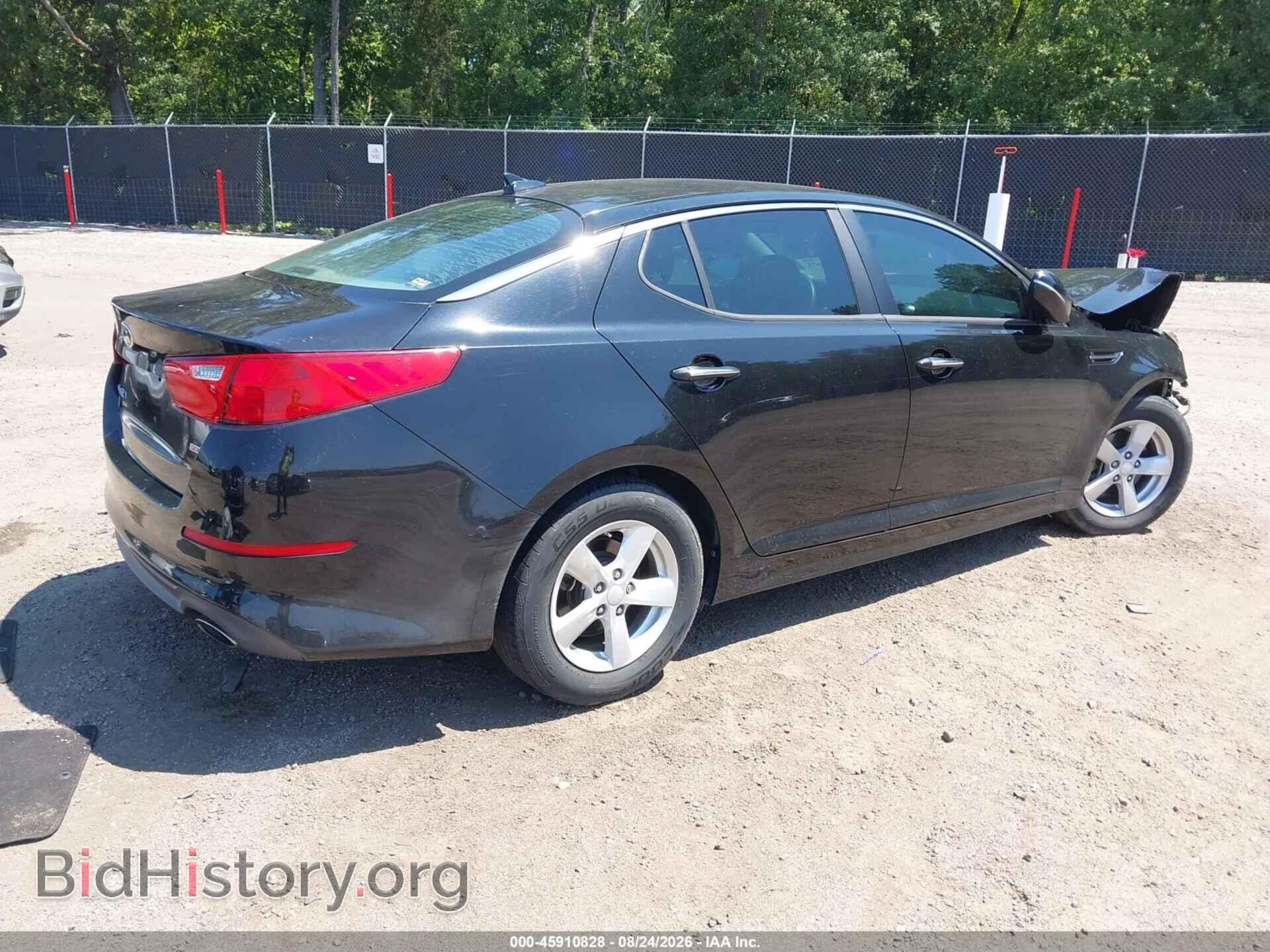 2015 KIA OPTIMA - VIN: KNAGM4A76F5660204 - Photo 4
