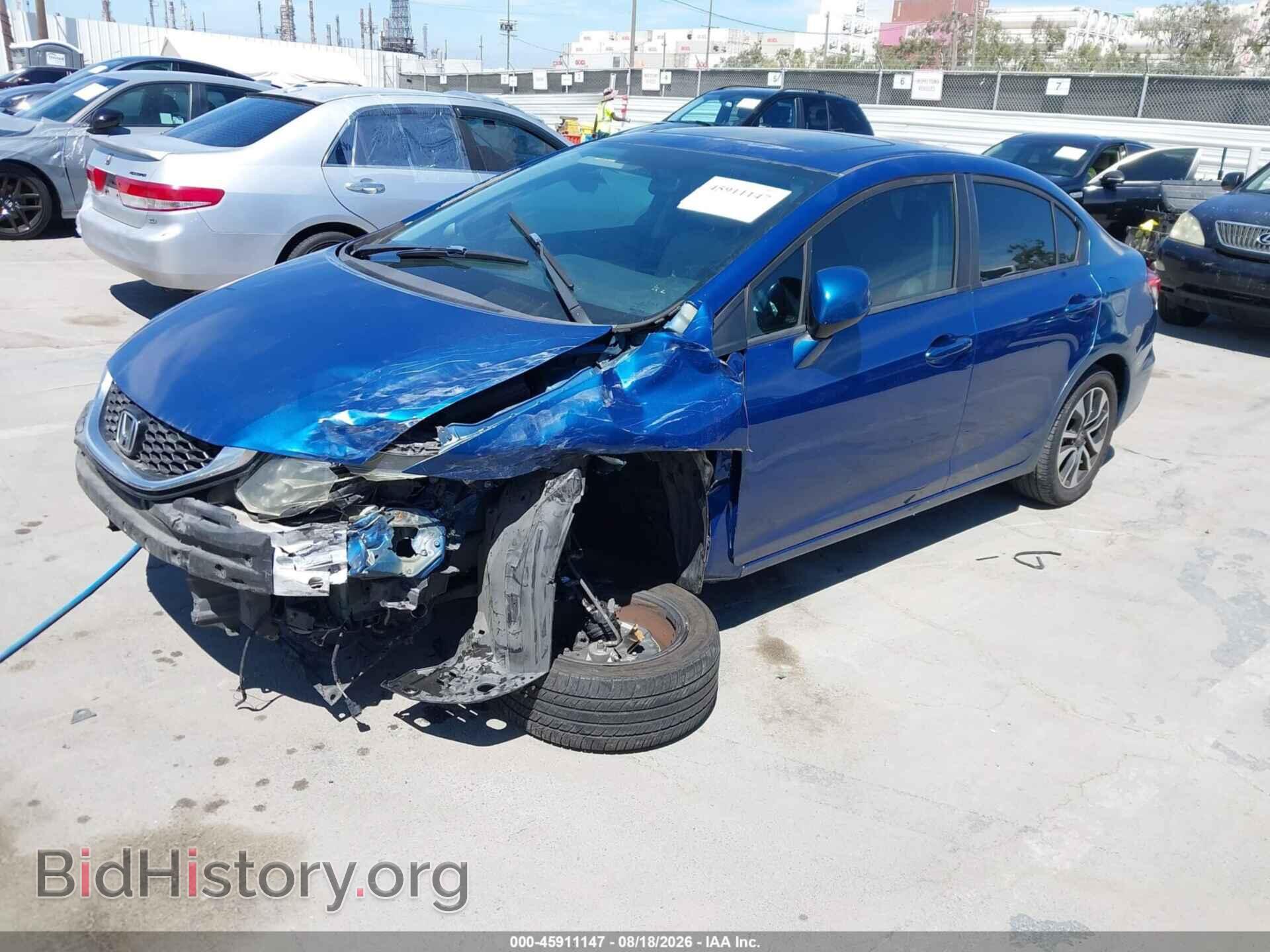 2013 HONDA CIVIC - VIN: 19XFB2F92DE262413 - Фото 2