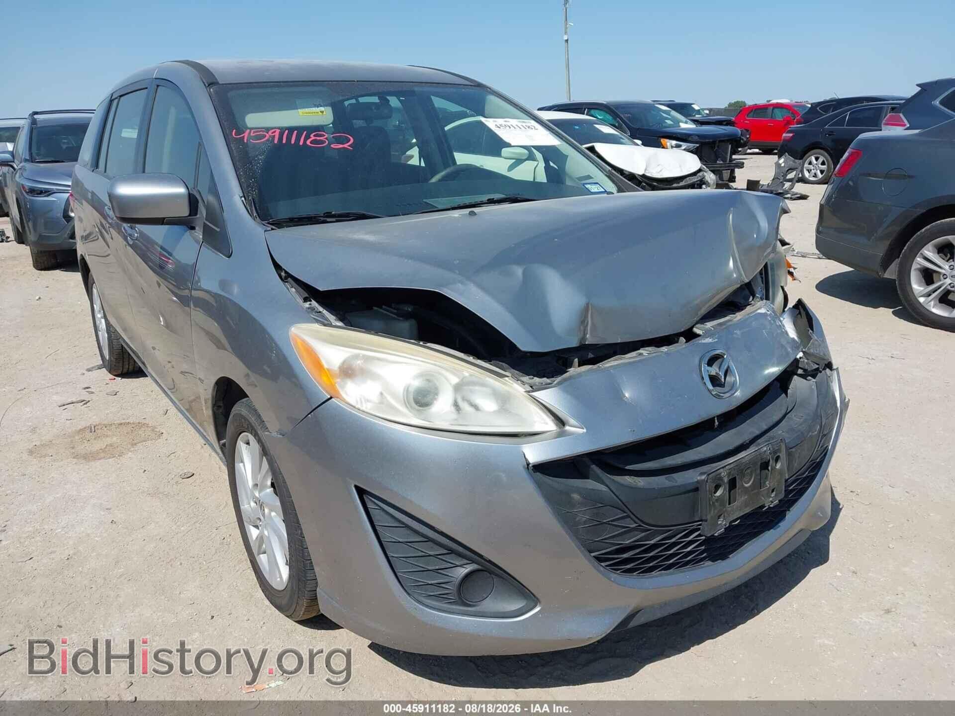 Photo JM1CW2BL0C0129617 - MAZDA MAZDA5 2012