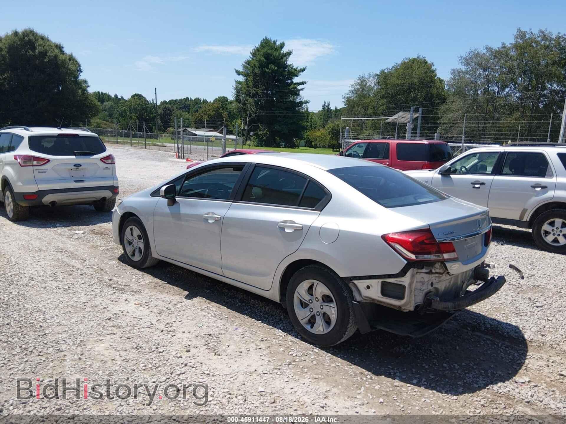 2014 HONDA CIVIC - VIN: 2HGFB2F55EH525532 - Фото 3