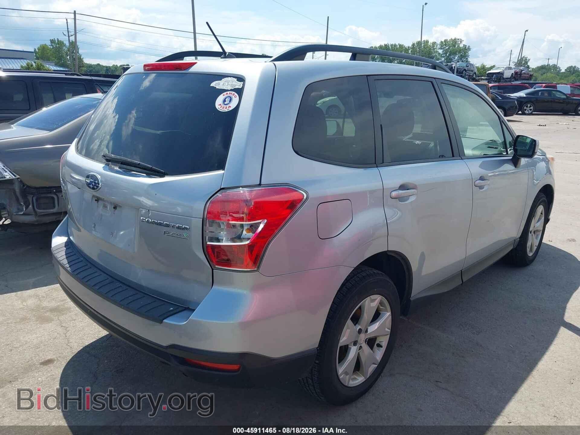 2015 SUBARU FORESTER - VIN: JF2SJAFC2FH556769 - Фото 4