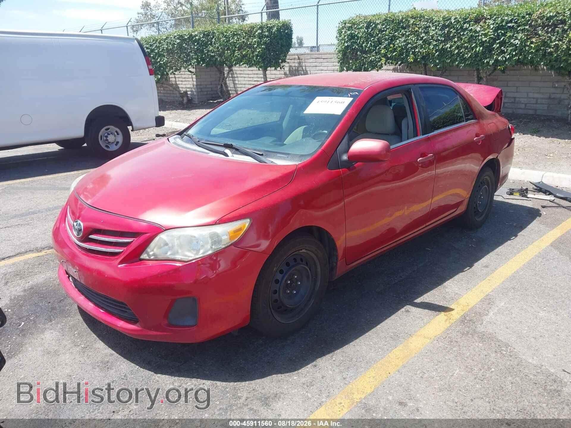 2013 TOYOTA COROLLA - VIN: 5YFBU4EE8DP184592 - Фото 2