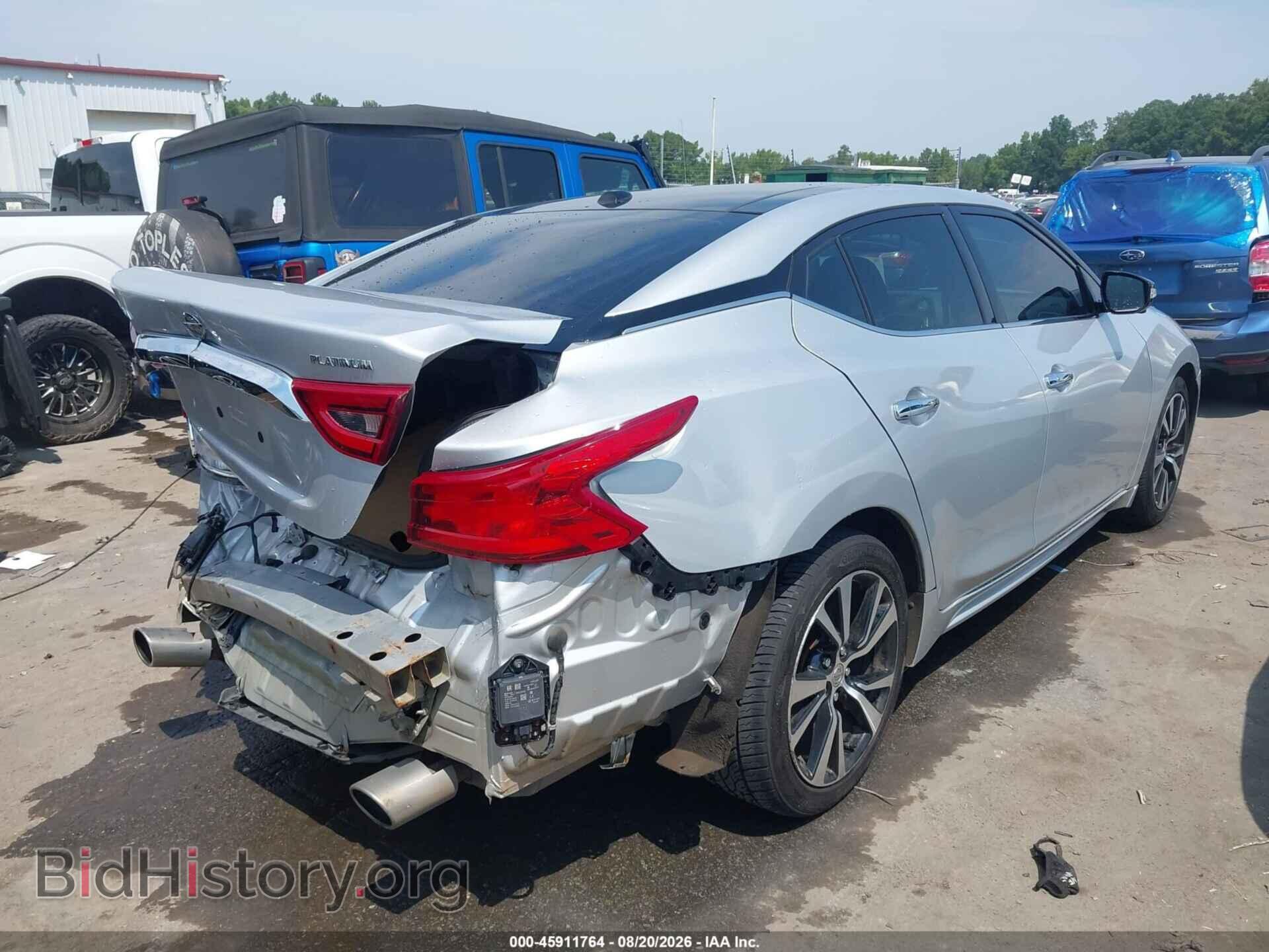 2018 NISSAN MAXIMA - VIN: 1N4AA6AP7JC397440 - Фото 4