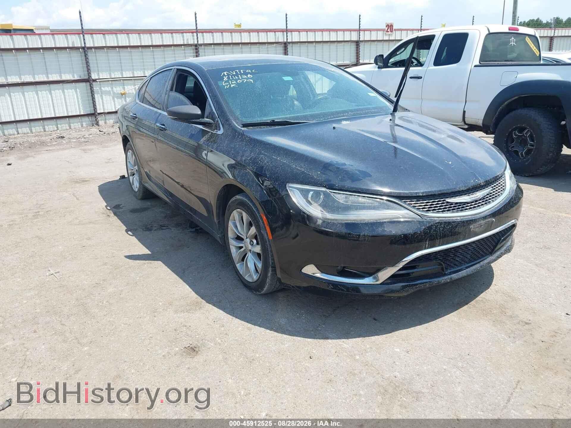 Фотография 1C3CCCCB3FN612079 - CHRYSLER 200 2015