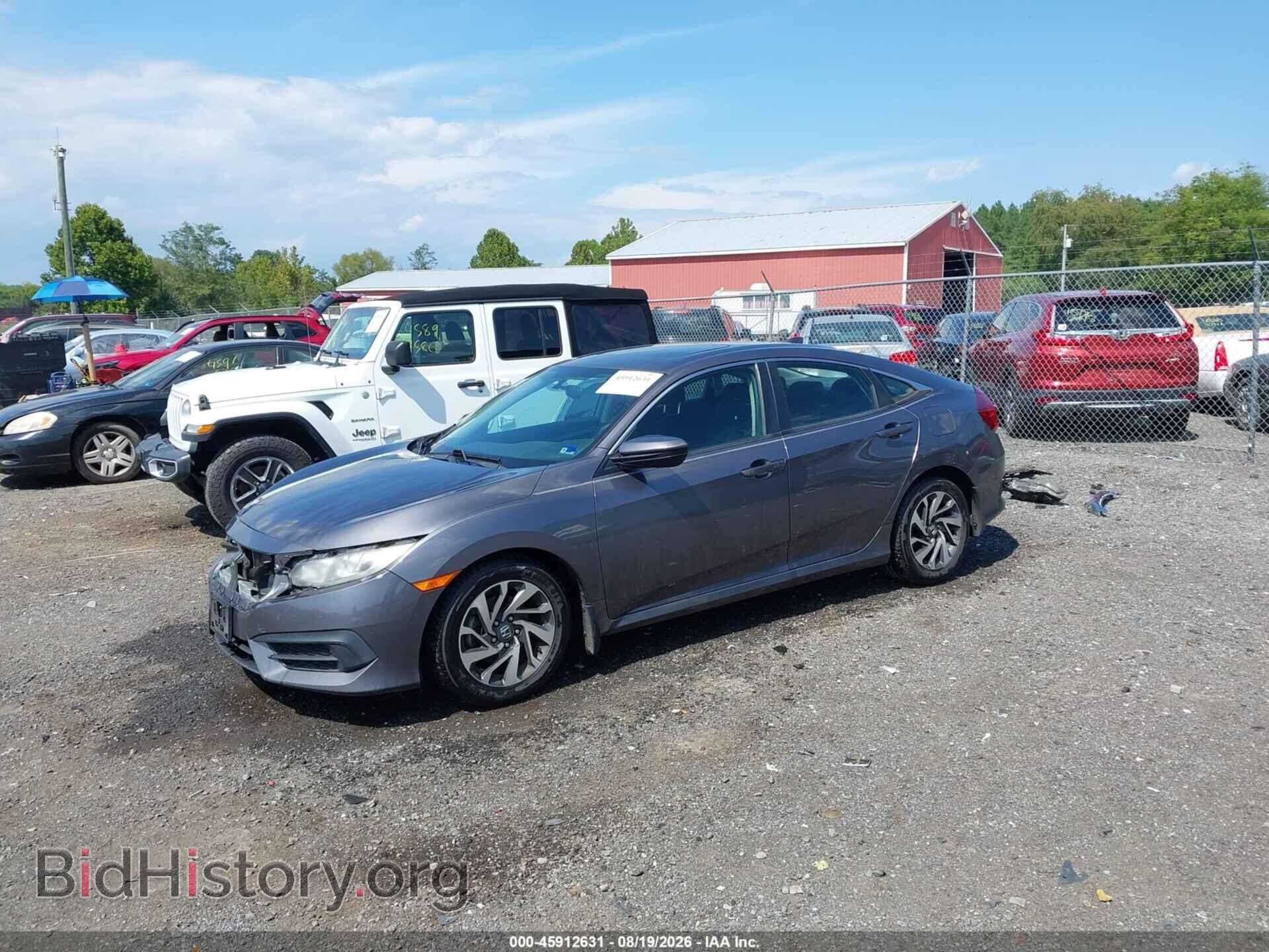 2017 HONDA CIVIC - VIN: 19XFC2F77HE214357 - Фото 2