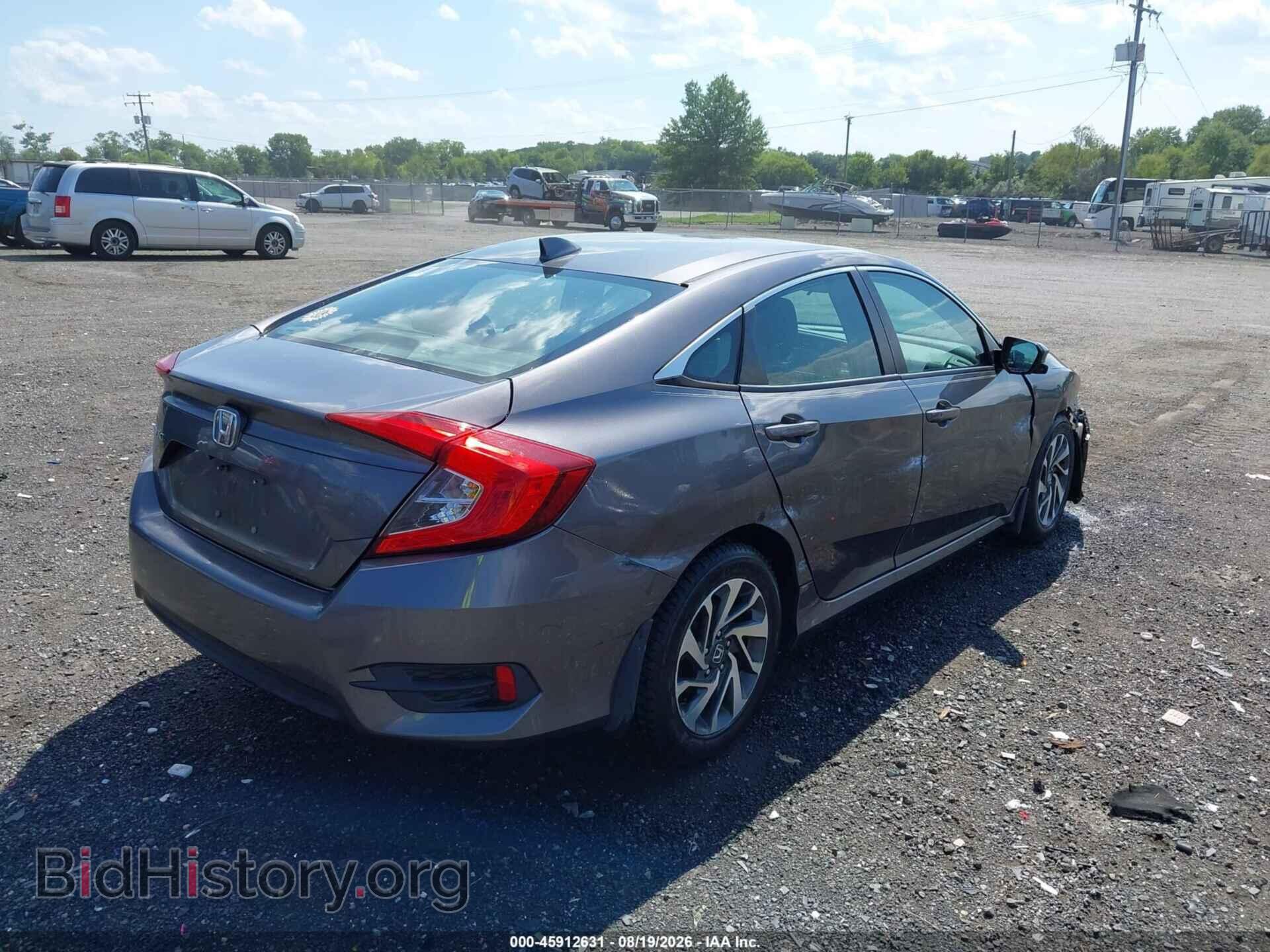 2017 HONDA CIVIC - VIN: 19XFC2F77HE214357 - Фото 4