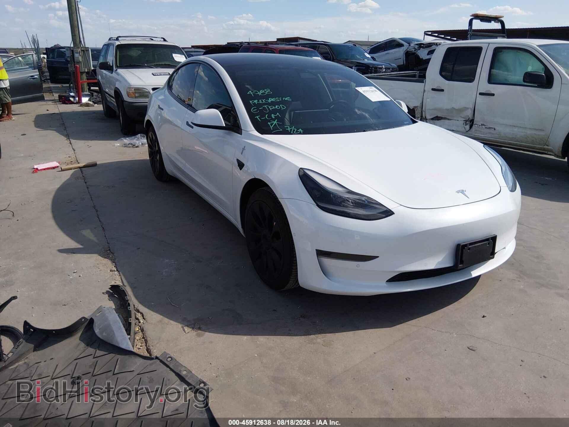 Фотография 5YJ3E1EA3MF996780 - TESLA MODEL 3 2021