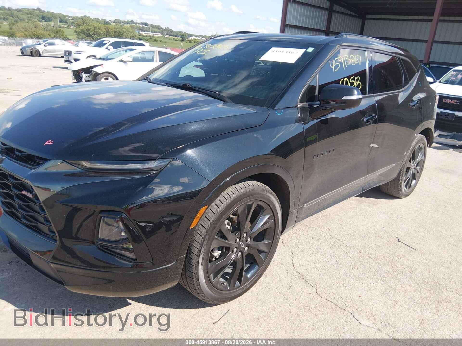 2021 CHEVROLET BLAZER - VIN: 3GNKBKRS9MS530475 - Фото 2