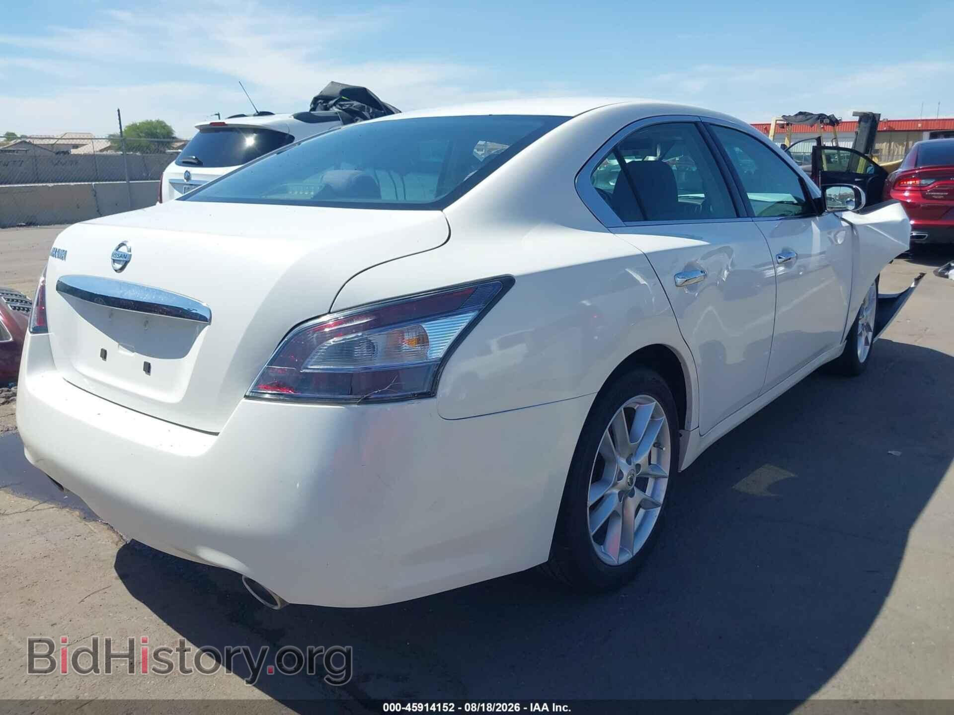 2012 NISSAN MAXIMA - VIN: 1N4AA5AP1CC821420 - Фото 4