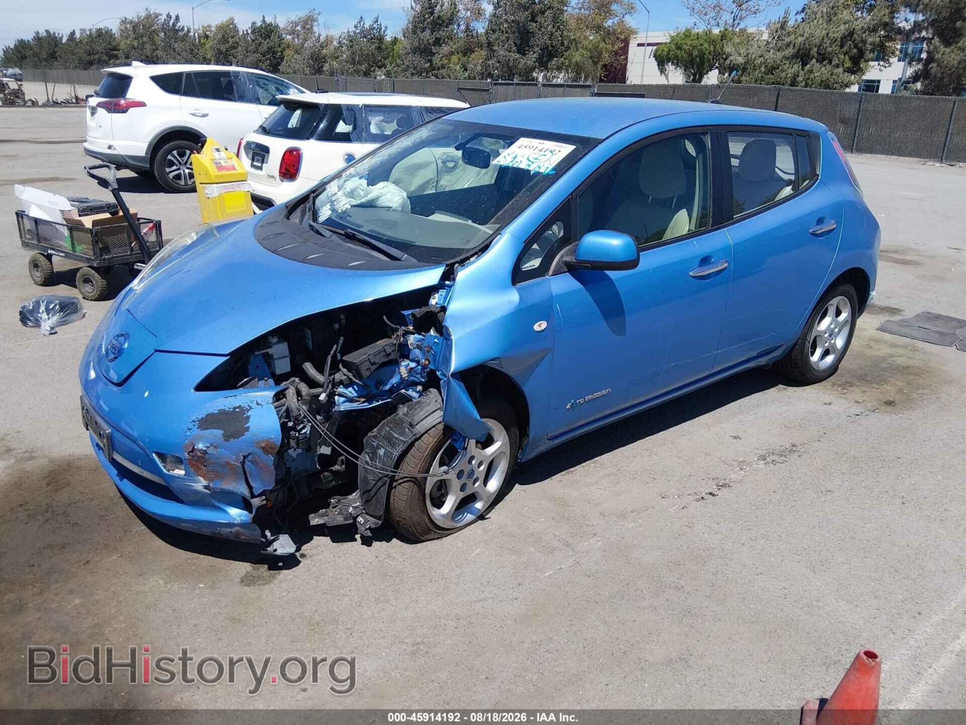 2012 NISSAN LEAF - VIN: JN1AZ0CP2CT021375 - Photo 2
