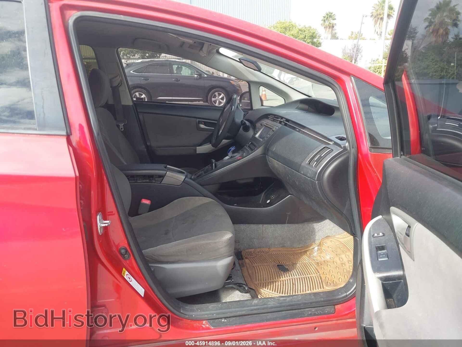 2012 TOYOTA PRIUS - VIN: JTDKN3DU3C1506820 - Фото 5